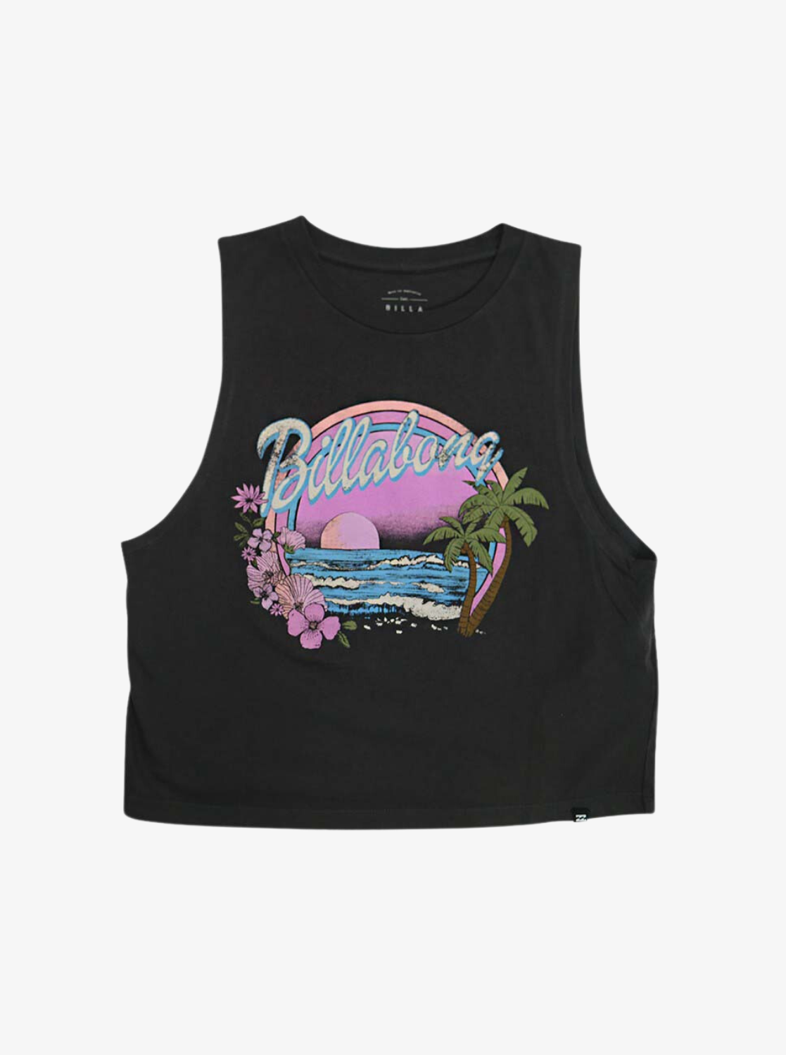 Womens Wild Waves Muscle Tee