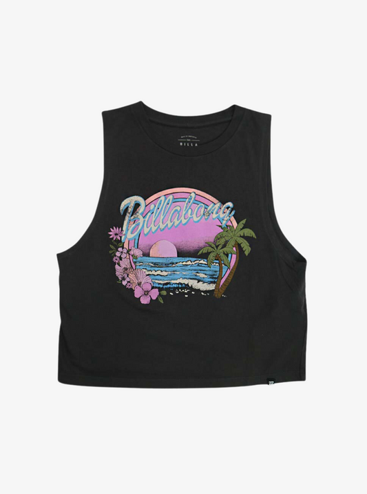 Womens Wild Waves Muscle Tee