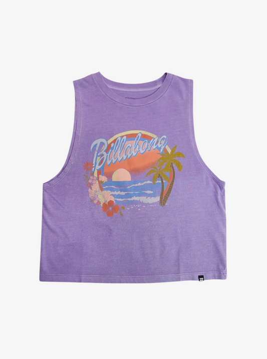 Womens Wild Waves Muscle Tee