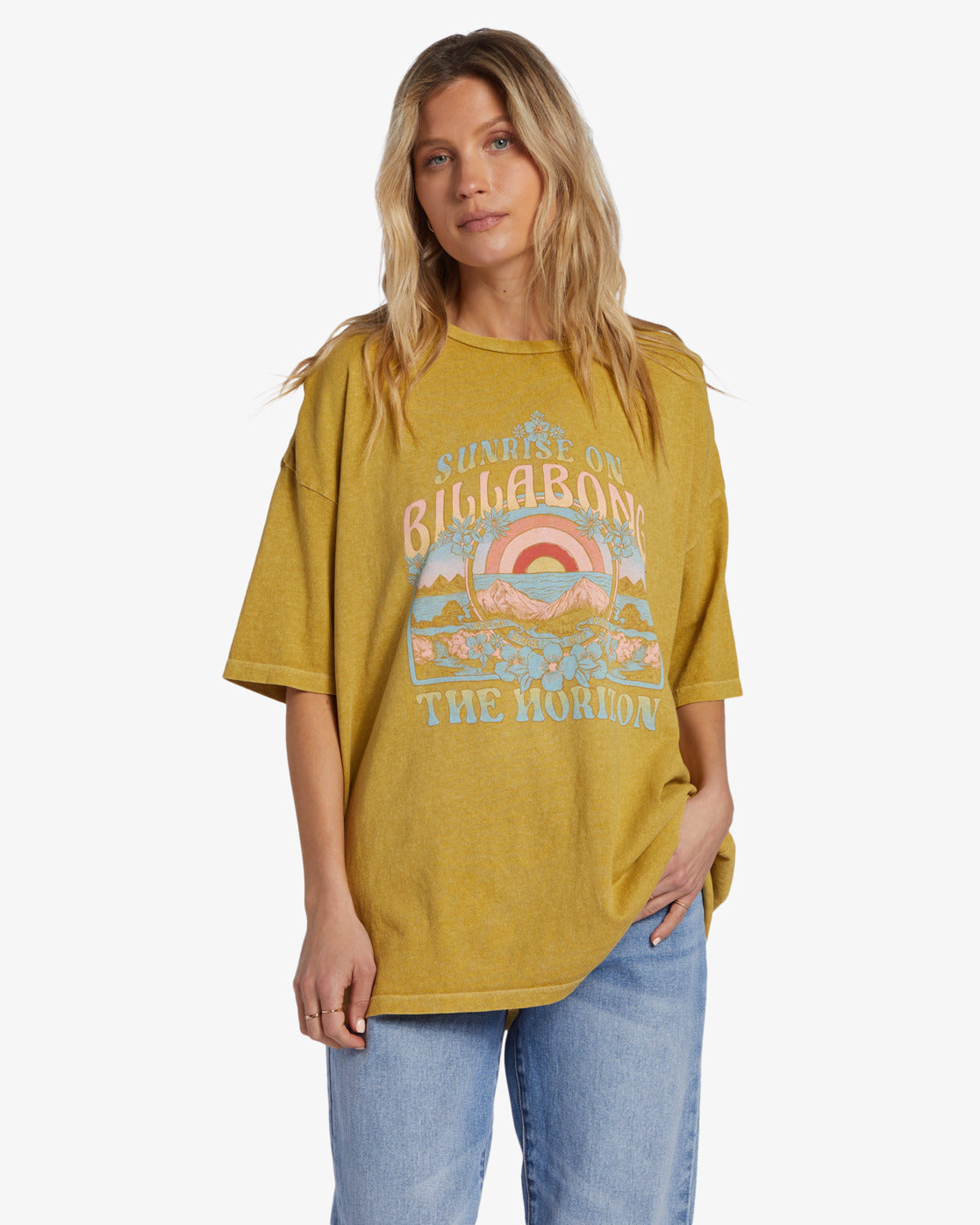 Womens Sunrise On The Beach T-Shirt