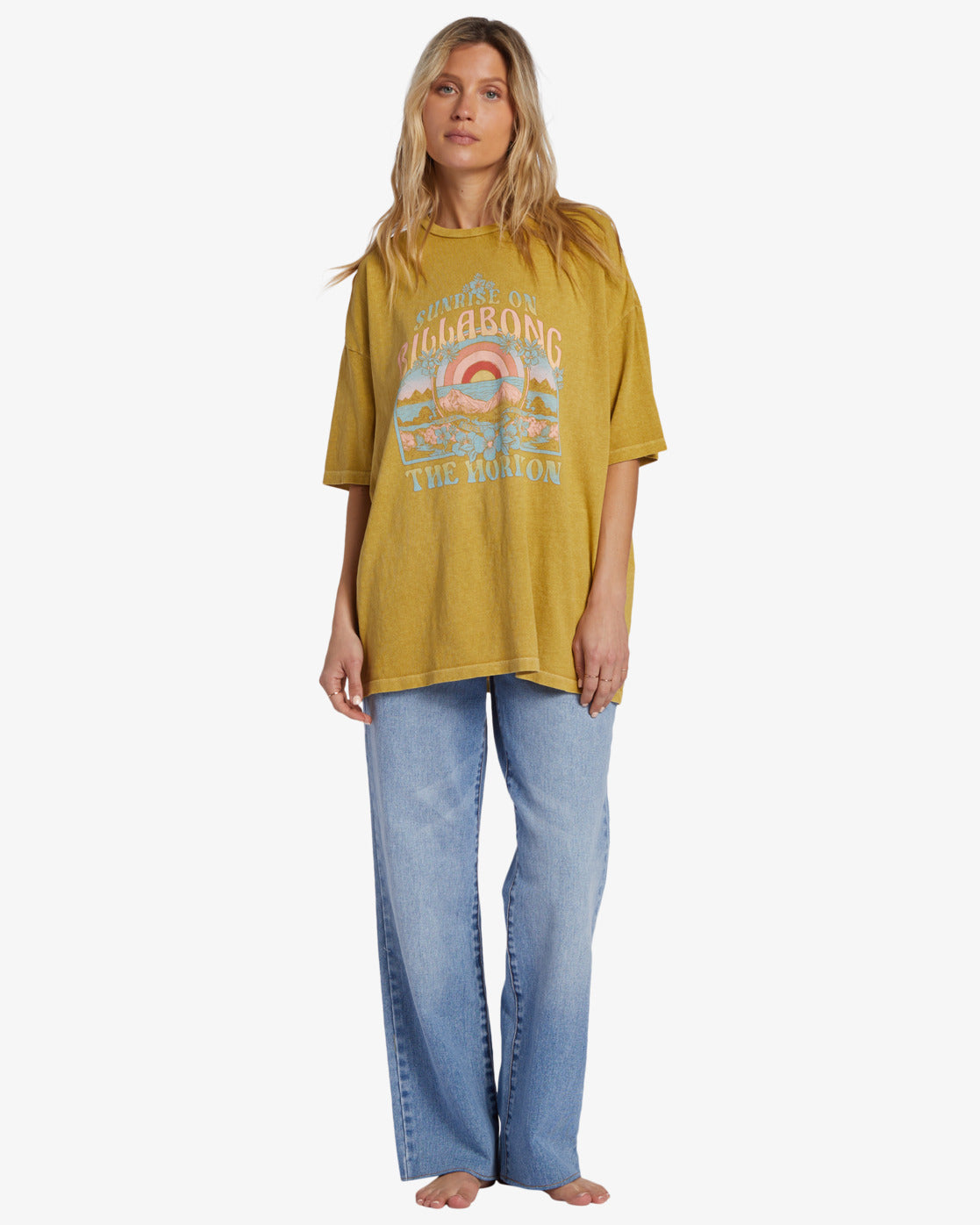 Womens Sunrise On The Beach T-Shirt