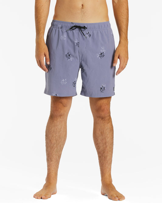 Mens Sundays Layback Boardshorts 17"