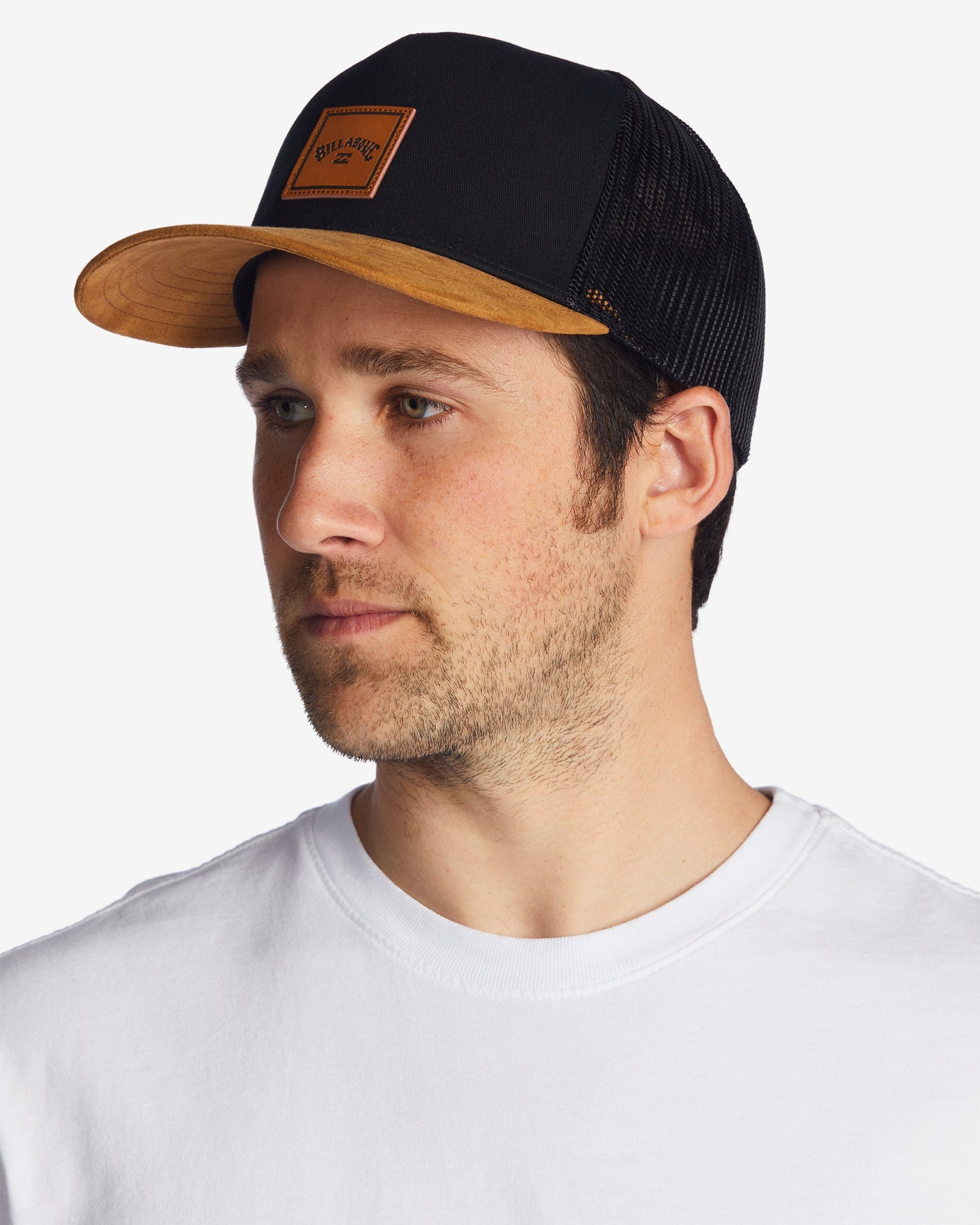 Mens Stacked Trucker Hat