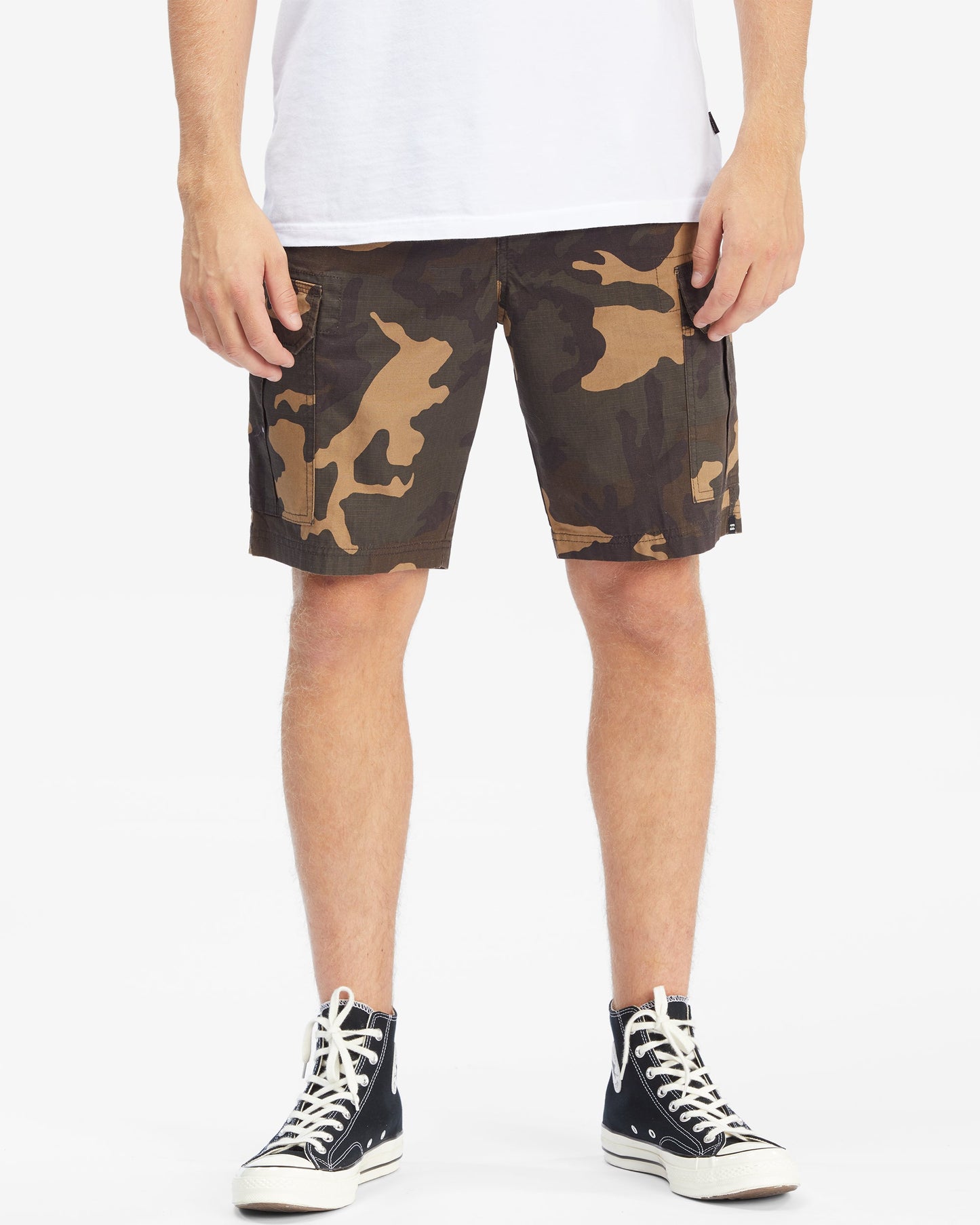 Mens Scheme Cargo Shorts 21"