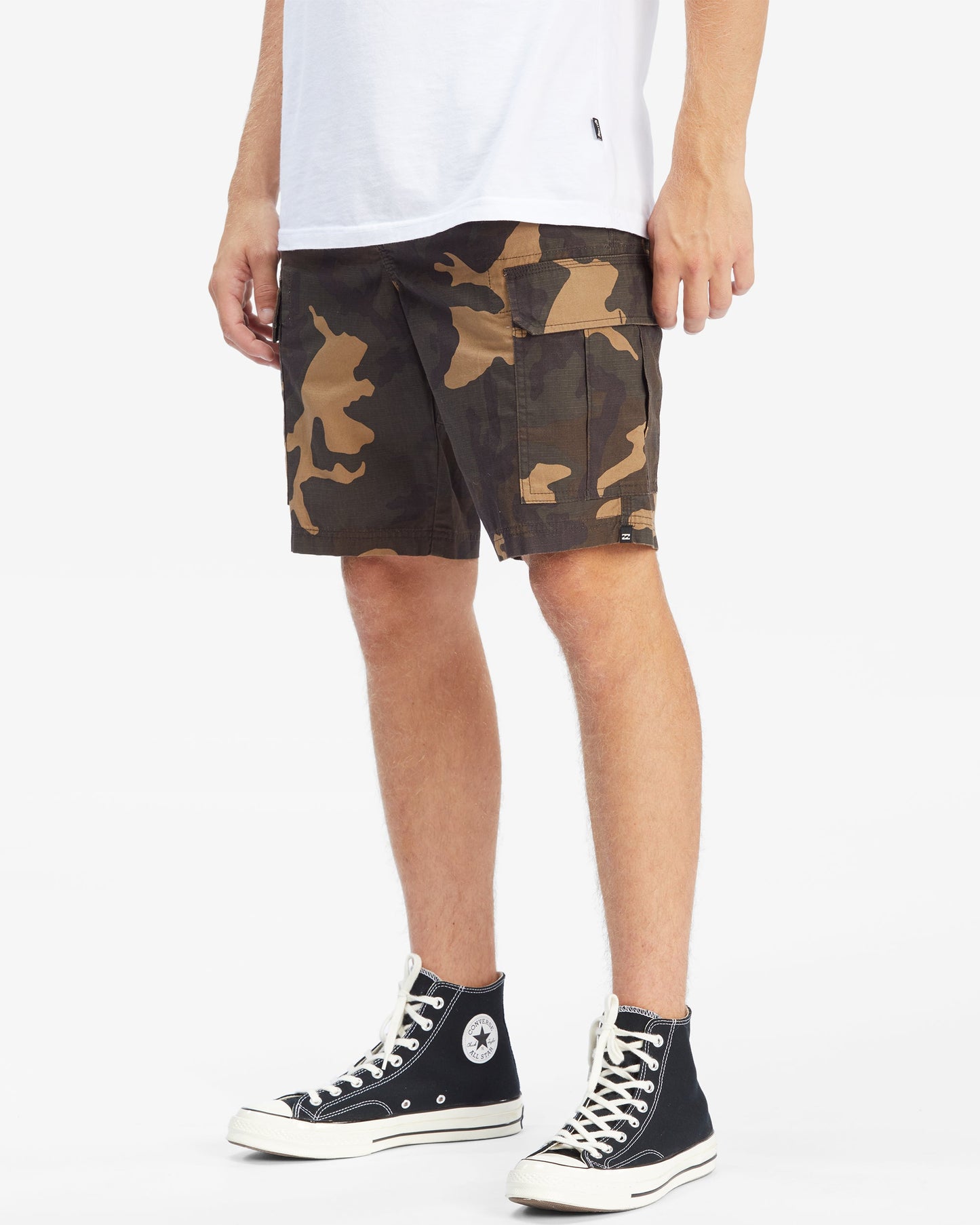 Mens Scheme Cargo Shorts 21"