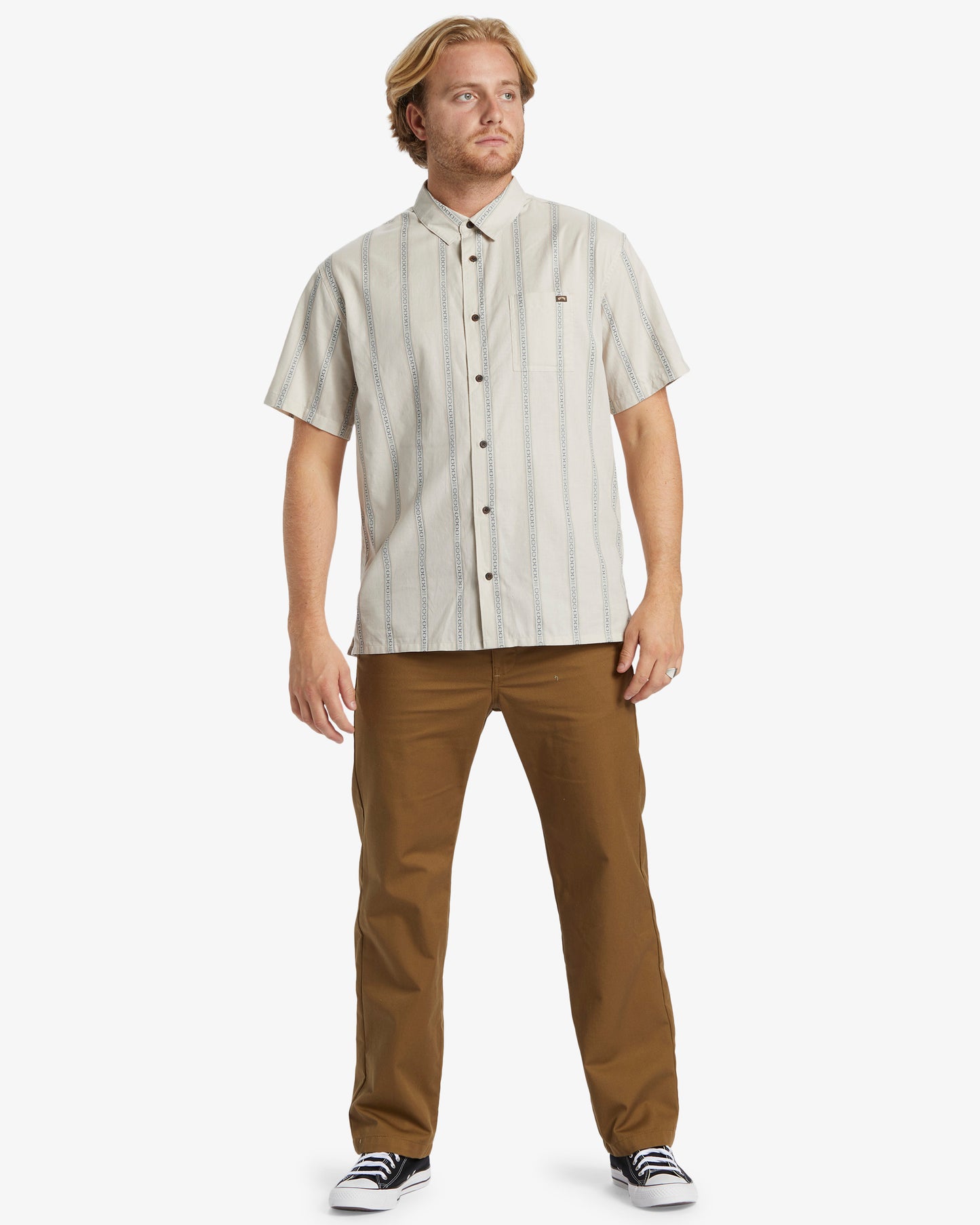 Mens Sundays Jacquard Shirt