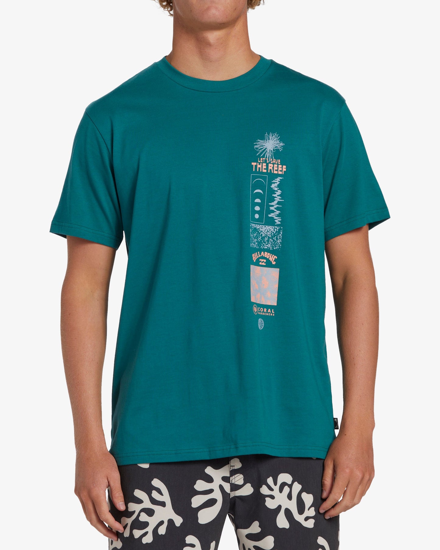 Mens Coral Gardeners Reef Nursery Short Sleeve T-Shirt