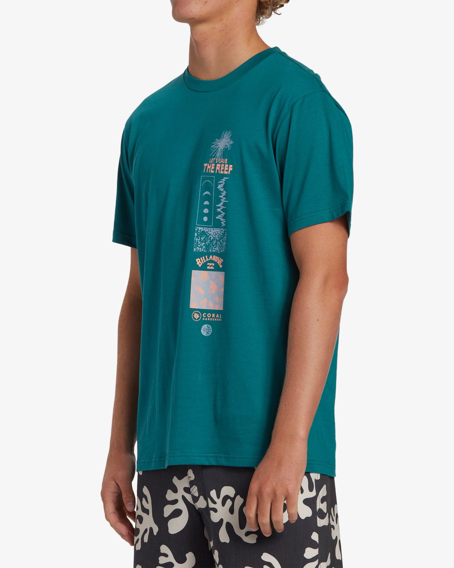 Mens Coral Gardeners Reef Nursery Short Sleeve T-Shirt