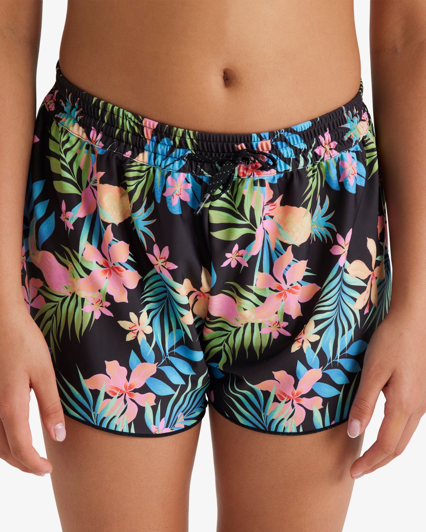 Girls 2-16 In Da Jungle Swim Boardshorts