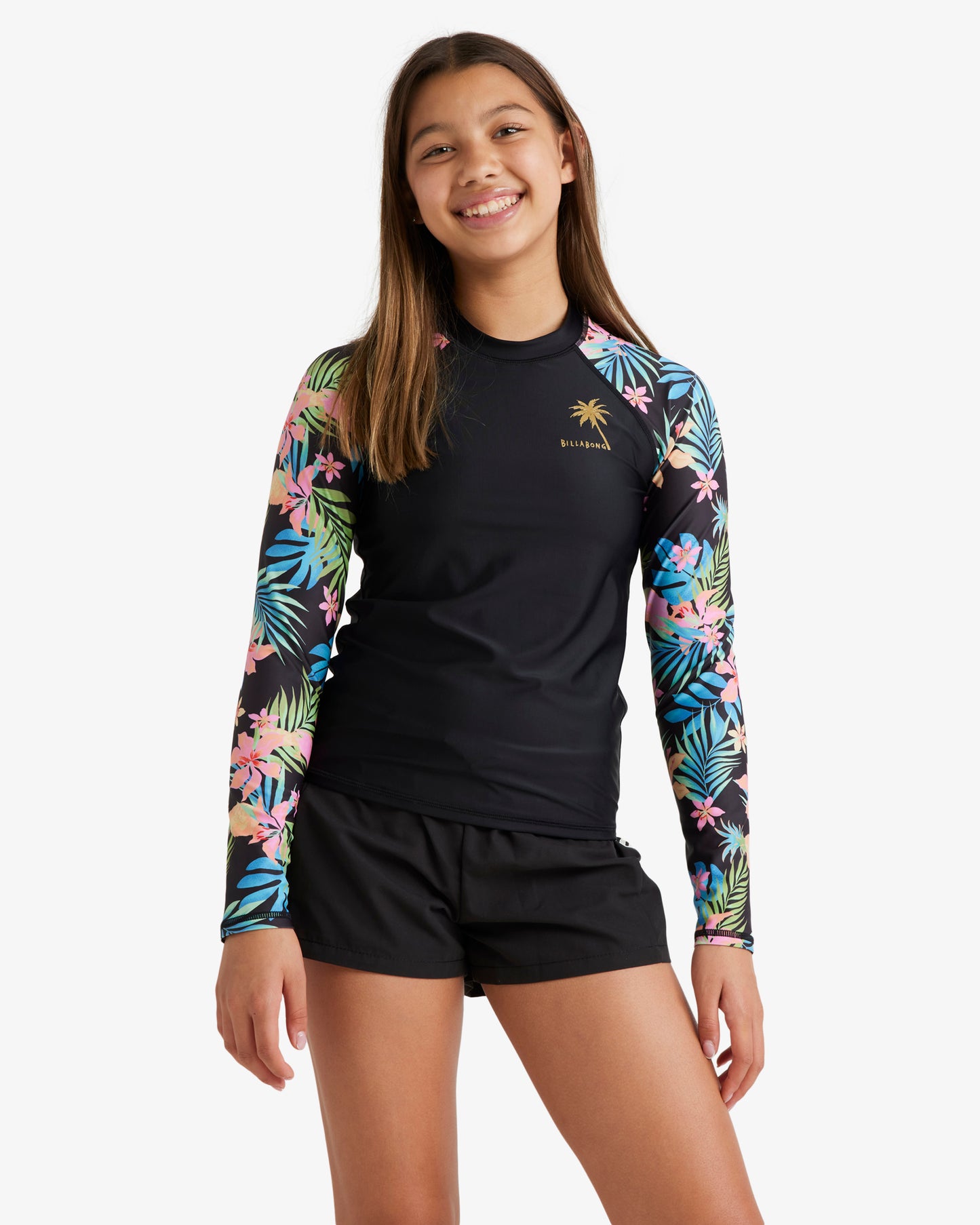 Girls 2-16 In Da Jungle Rash Vest