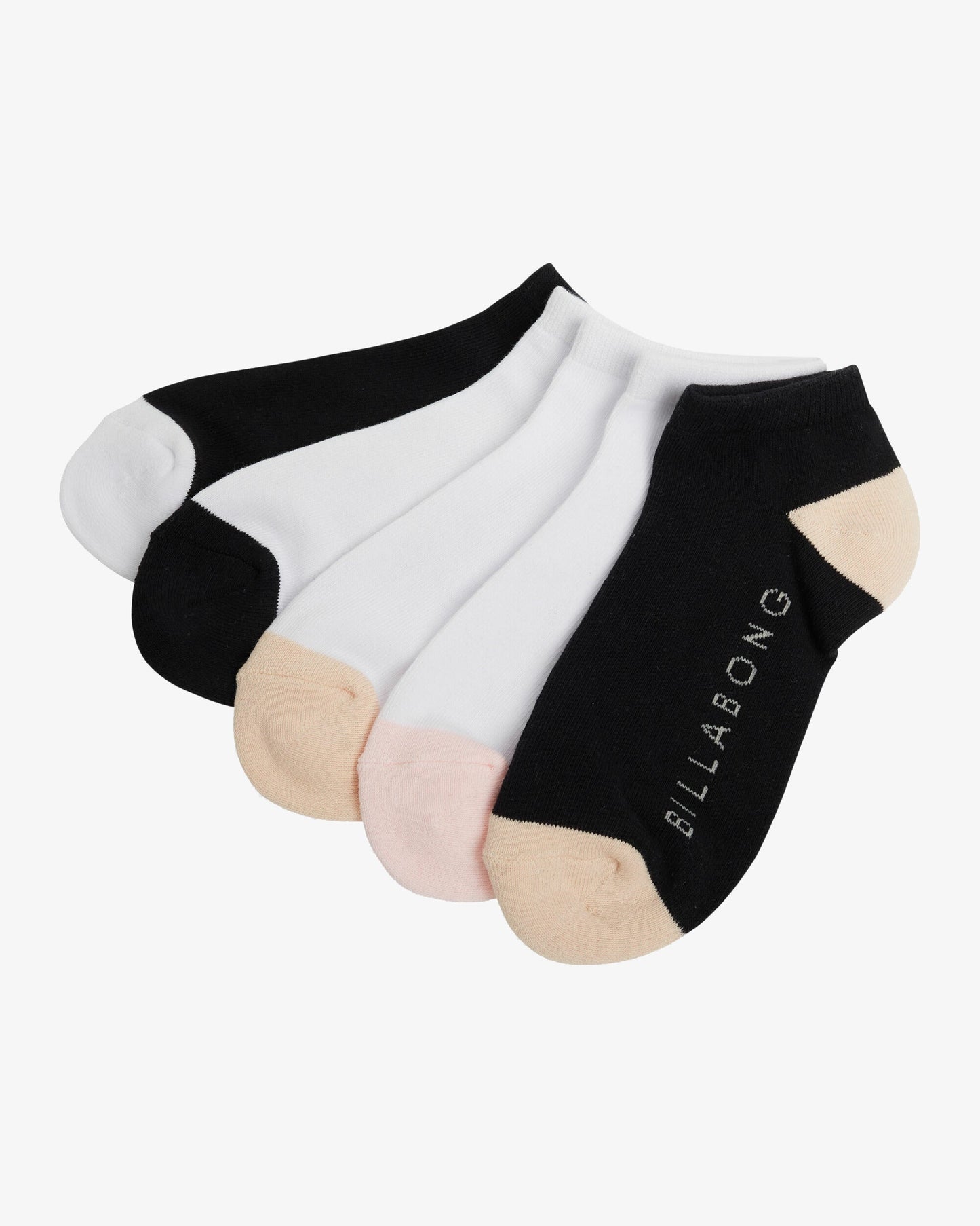 Womens Serenity 5 Pack Ankle Socks