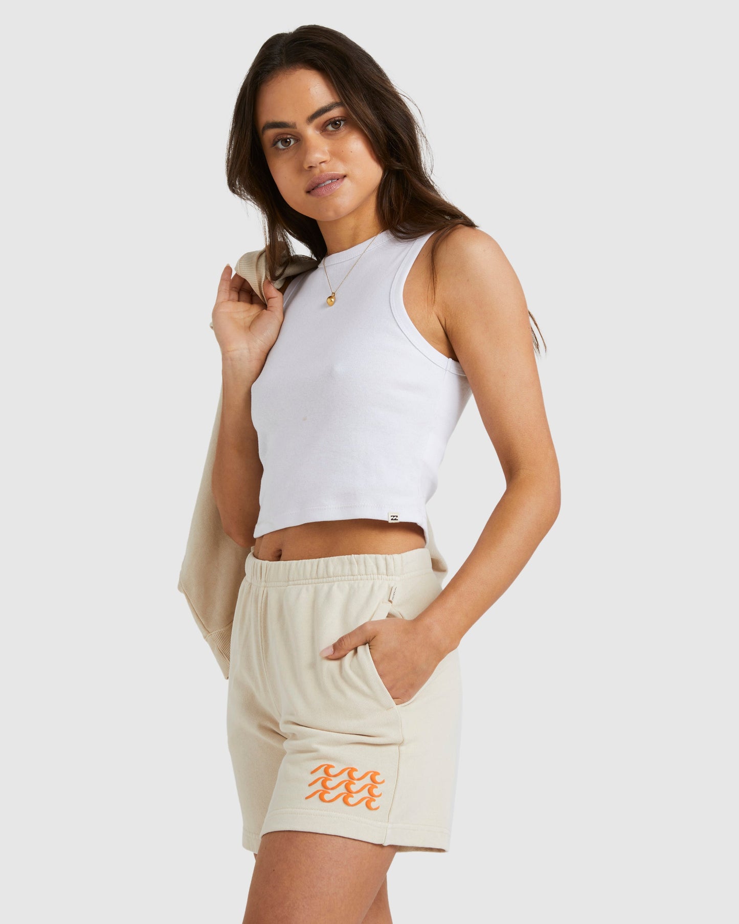 Womens Sun Groove Sweat Shorts