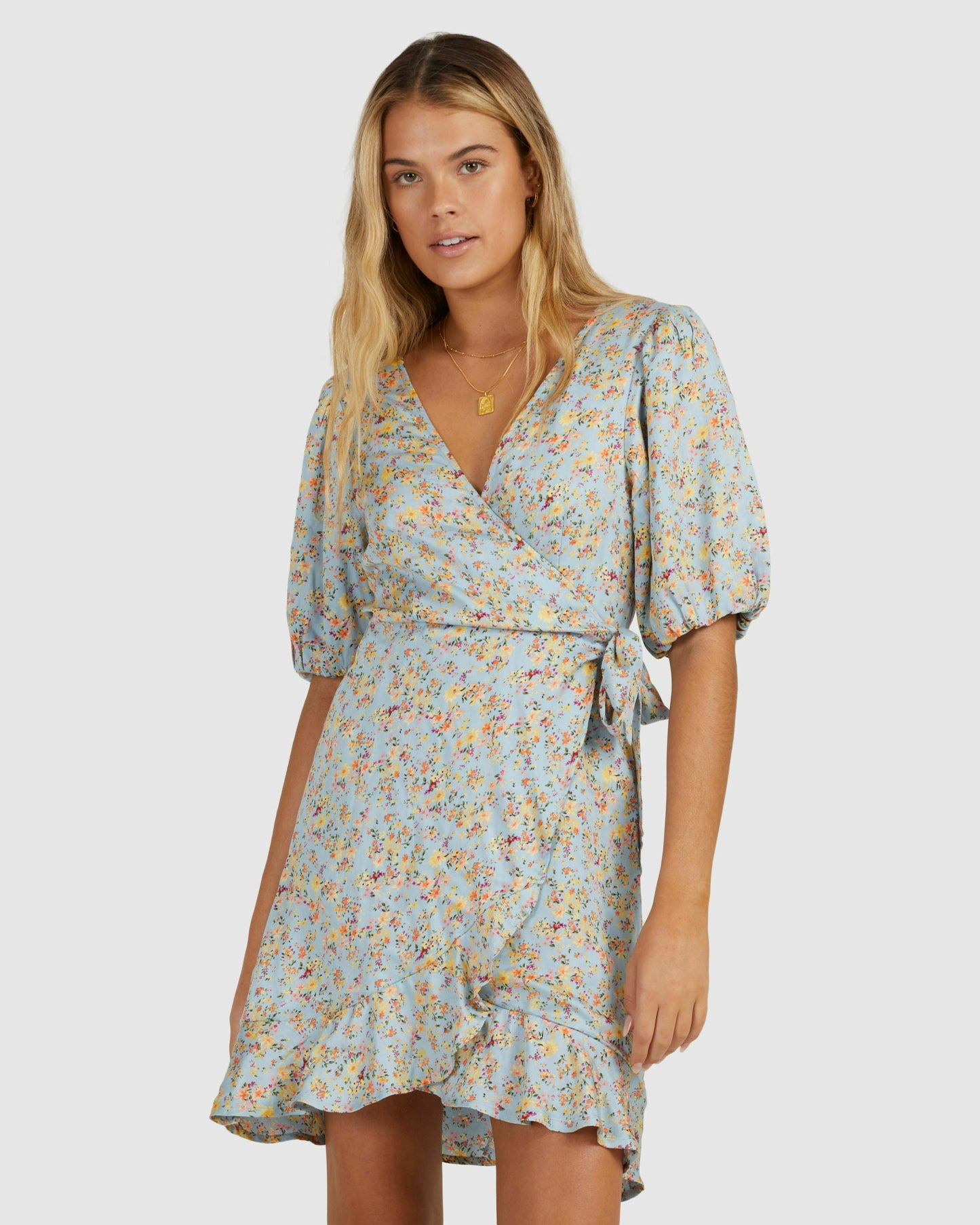 Womens Sunshine Wrap Dress