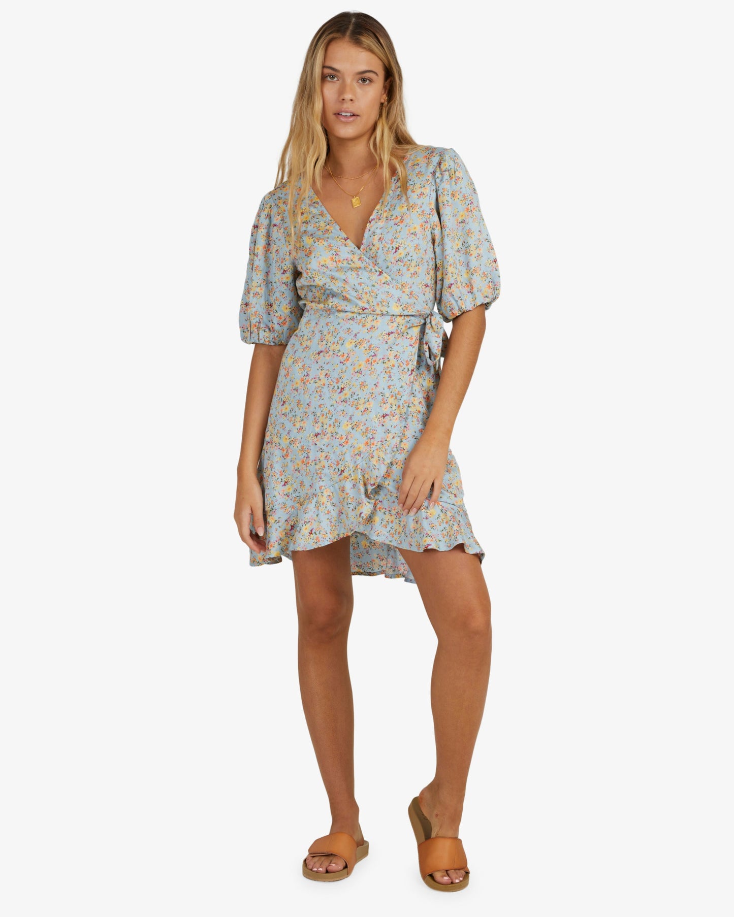 Womens Sunshine Wrap Dress