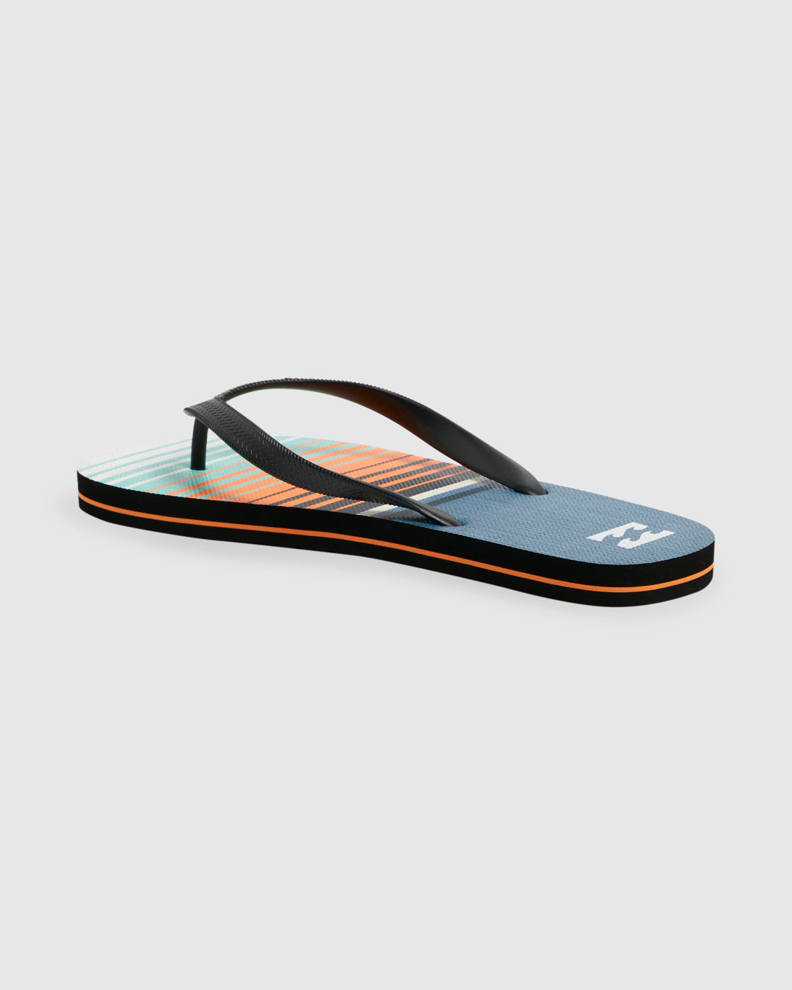 Mens Stripe Flip Flops