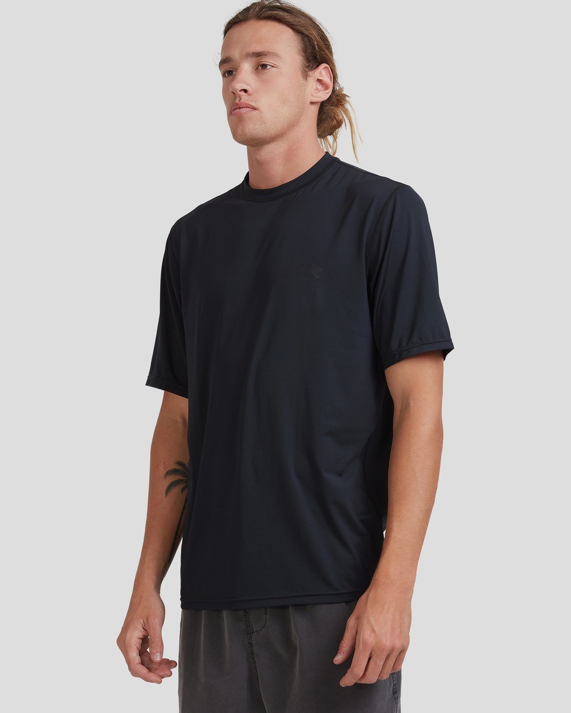 Mens Single Arch Loose Fit Rash Vest