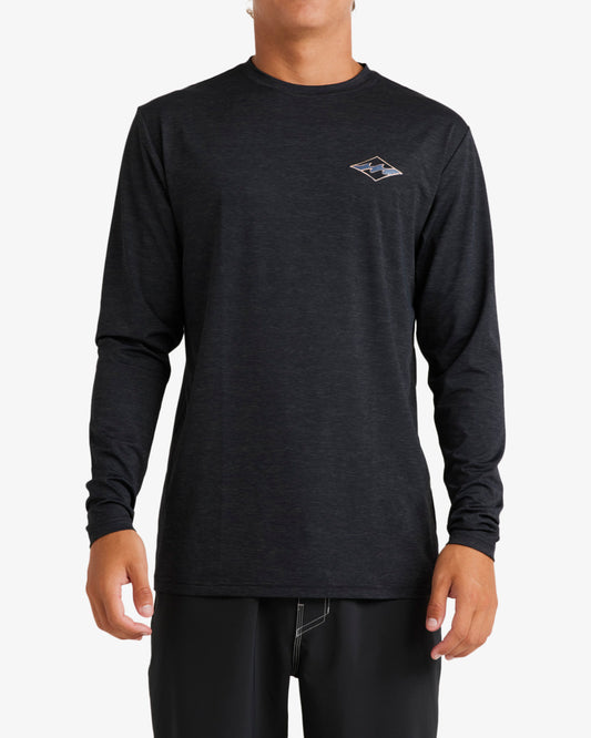 Mens Diamond Shoreline Rash Vest