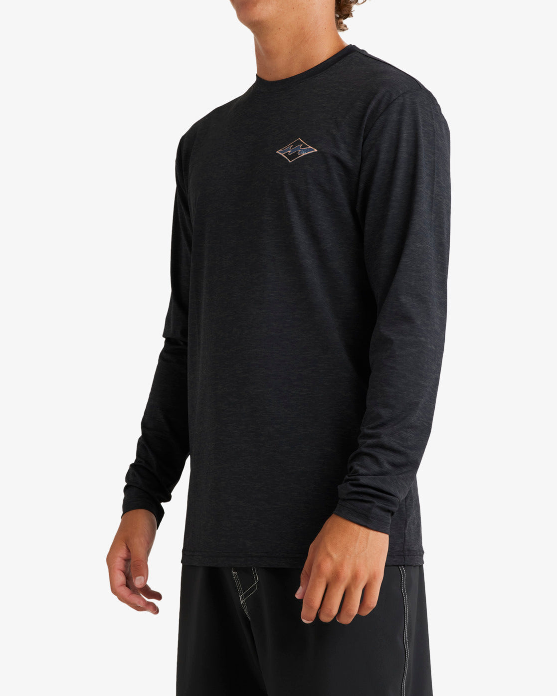 Mens Diamond Shoreline Rash Vest